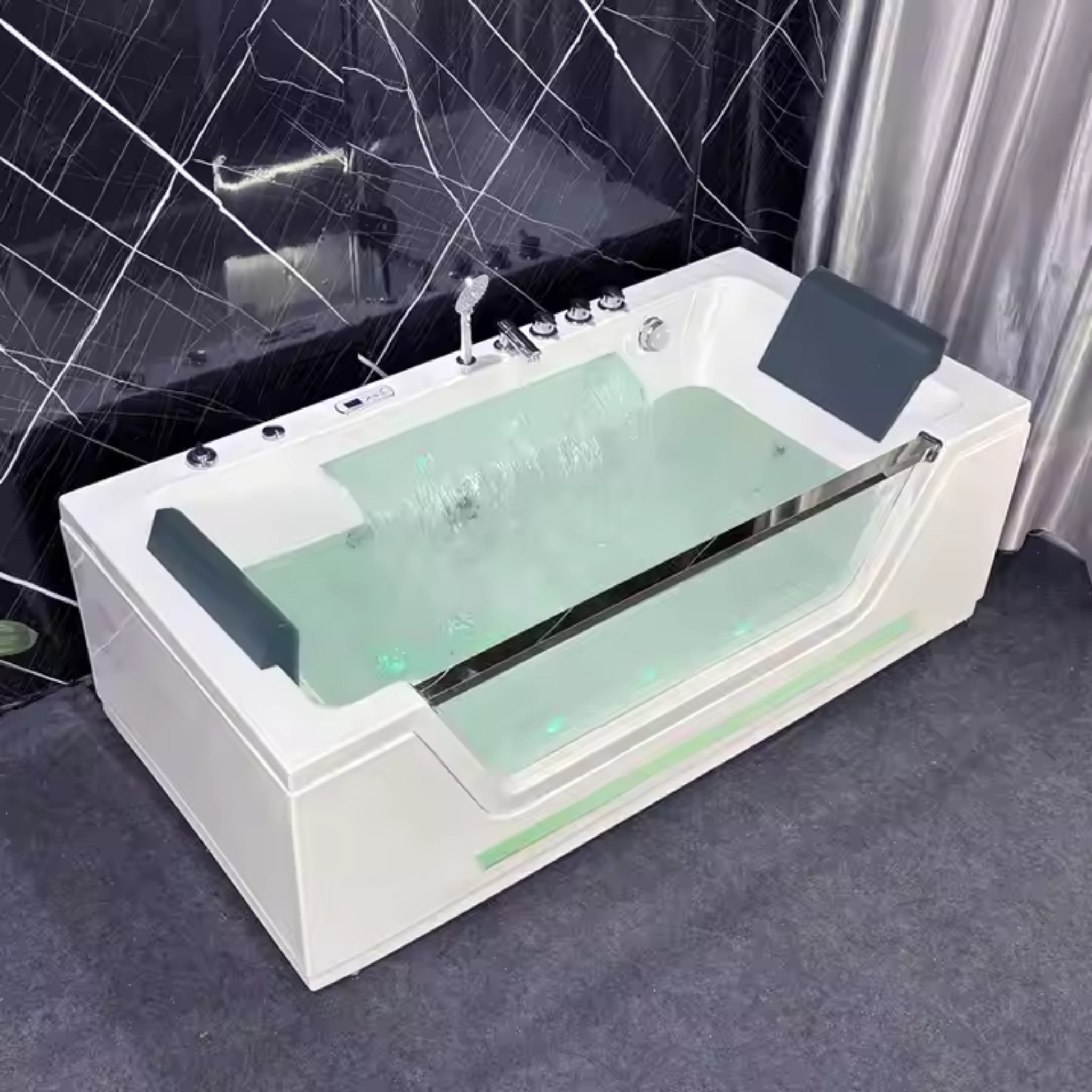 HydroNest DuoTherm GlassSide Tub