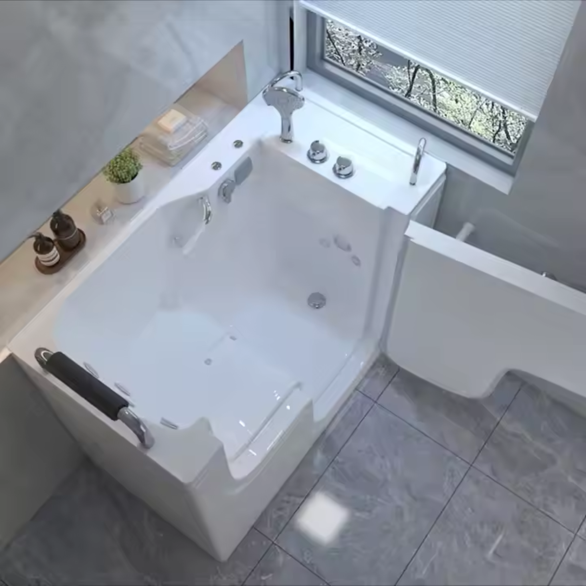 GlideCare Compact Recliner Tub