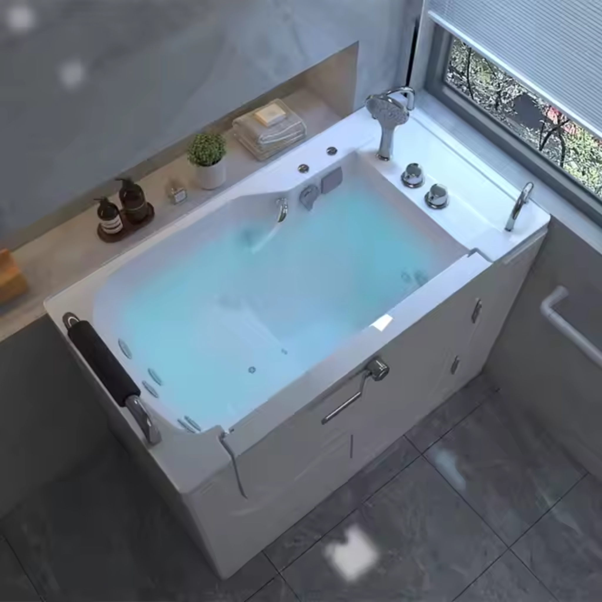 GlideCare Compact Recliner Tub