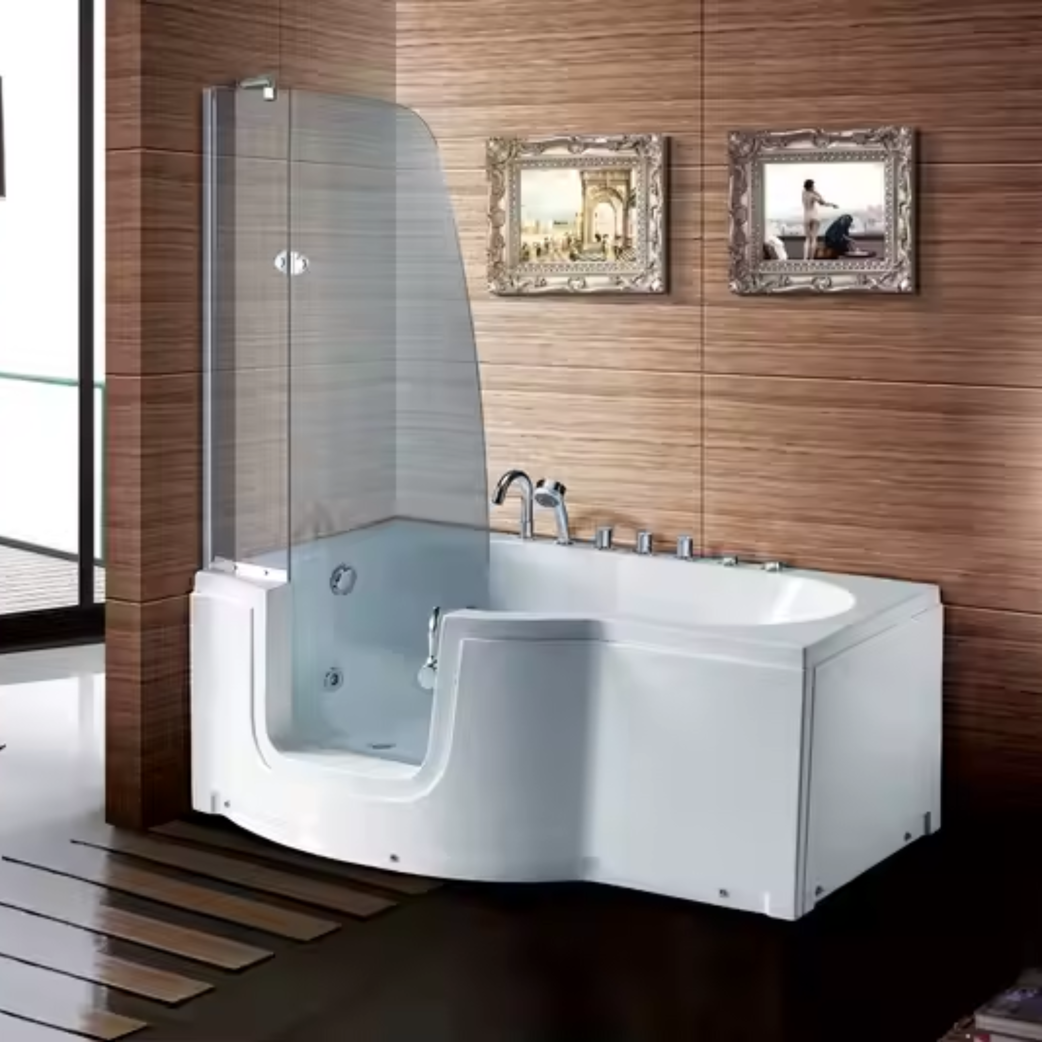 SereneFlow Prestige Curve Walk-In Tub